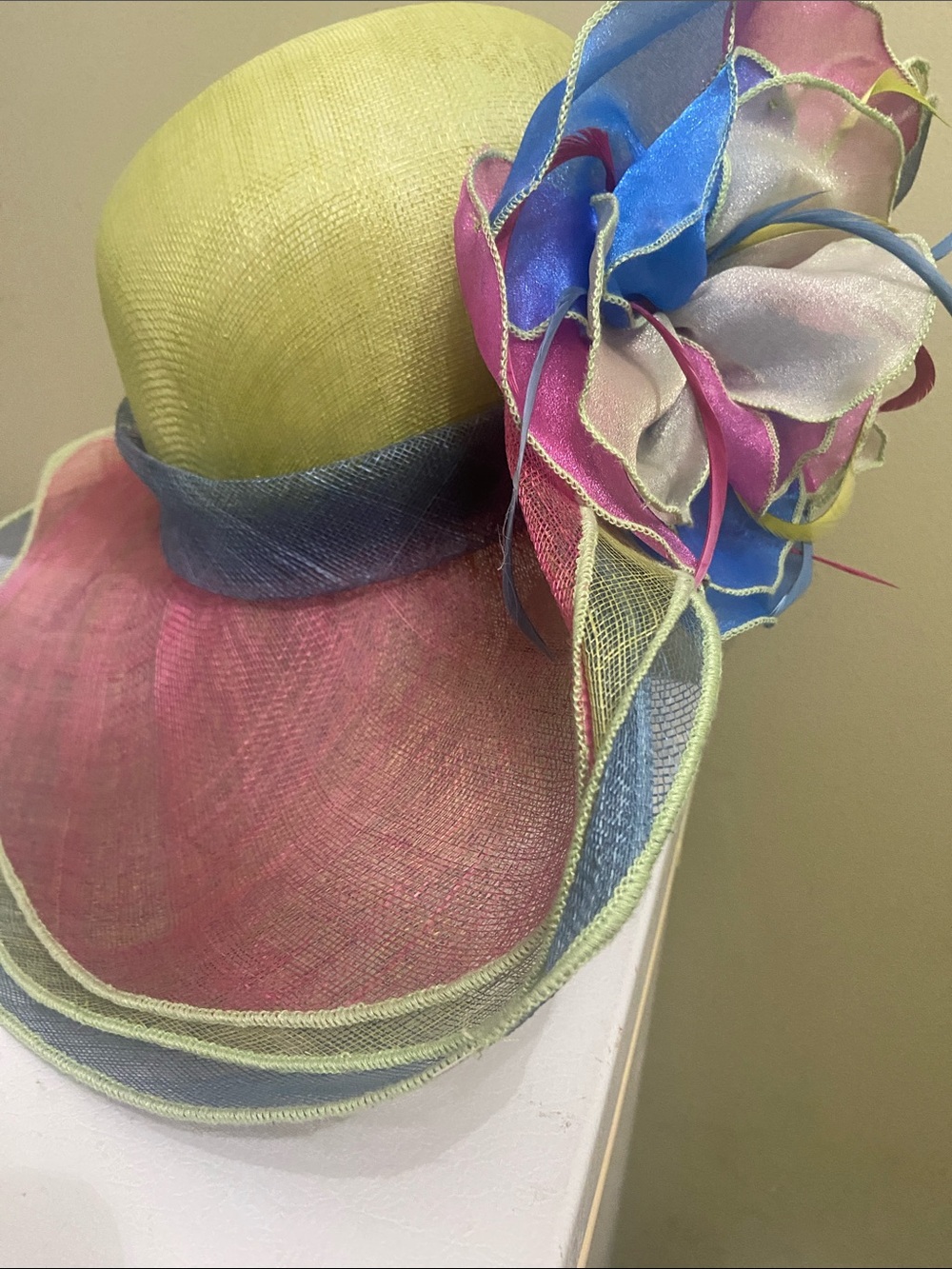 Really Cute Sinamay Hat by Something Special